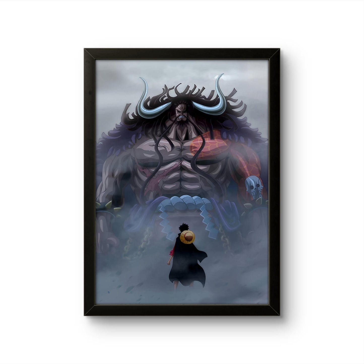 Luffy Vs Kaido - One Piece - Anime Photo Frame - Art Drift