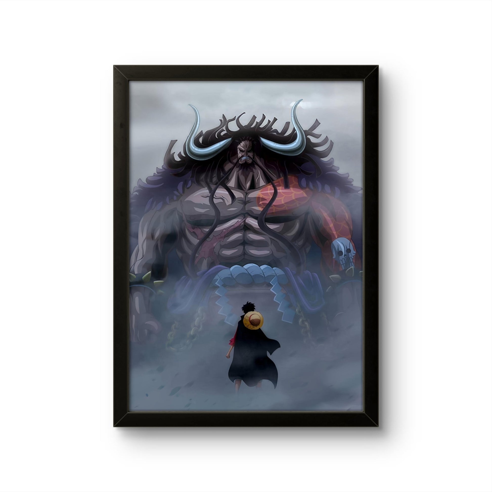 Luffy Vs Kaido - One Piece - Anime Photo Frame - Art Drift
