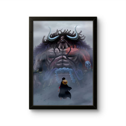 Luffy Vs Kaido - One Piece - Anime Photo Frame - Art Drift