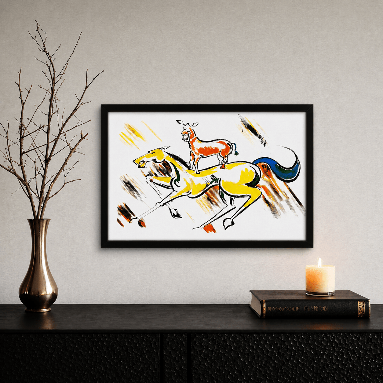 Majnu Bhai Painting - Photo Frame - Art Drift