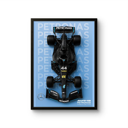 Mercedes AMG F1 - F1 Photo Frame - Art Drift