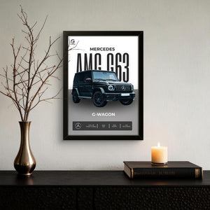Mercedes AMG G63 - Car Photo Frame - Art Drift