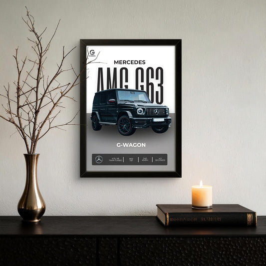 Mercedes AMG G63 - Car Photo Frame - Art Drift