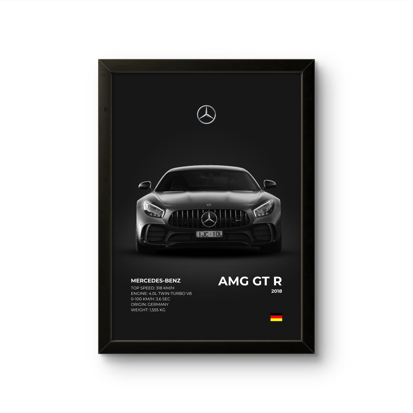 Mercedes Benz - Car Photo Frame - Art Drift
