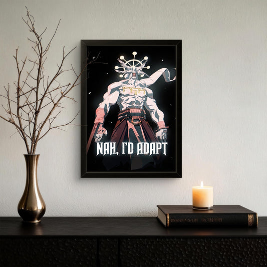 Mohoraga Nah I'D Adapt - Jujutsu Kaisen - Anime Photo Frame - Art Drift