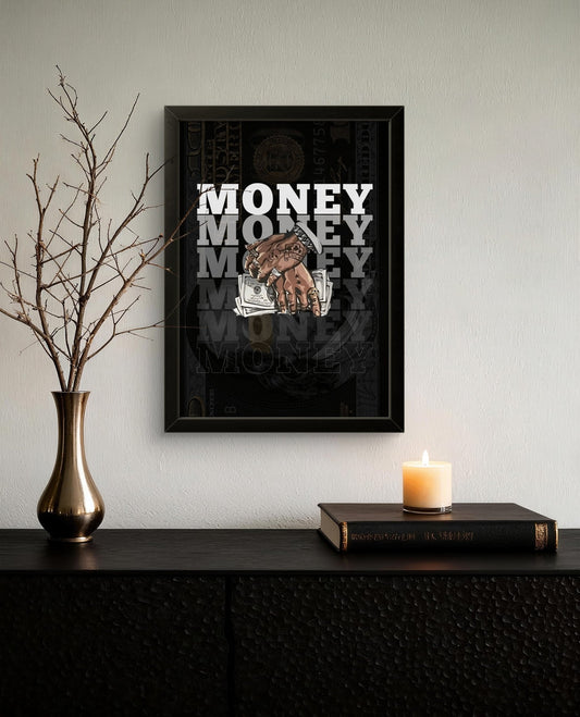 Money - Motivation Photo Frame - Art Drift