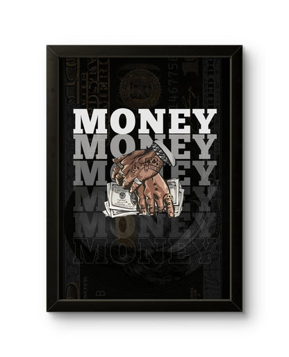 Money - Motivation Photo Frame - Art Drift