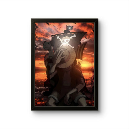Monkey D. Luffy - One Piece - Anime Photo Frame - Art Drift