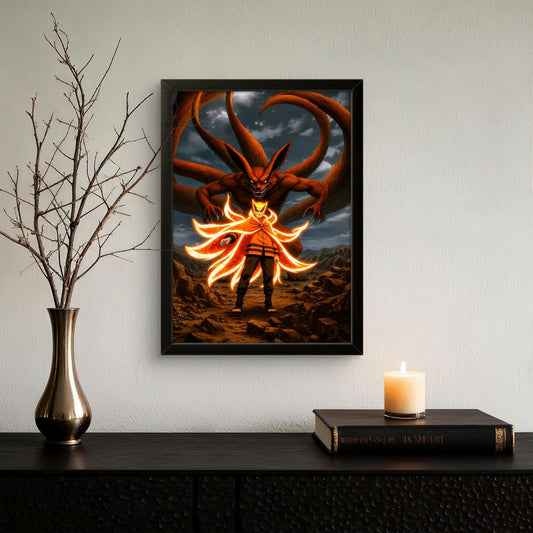 Naruto & Kurama - Anime Photo Frame - Art Drift