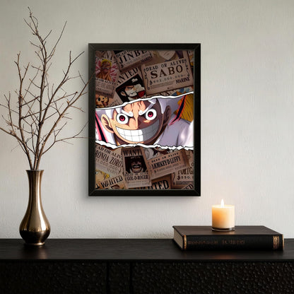 One Piece - Sabo WANTED - Anime Photo Frame - Art Drift