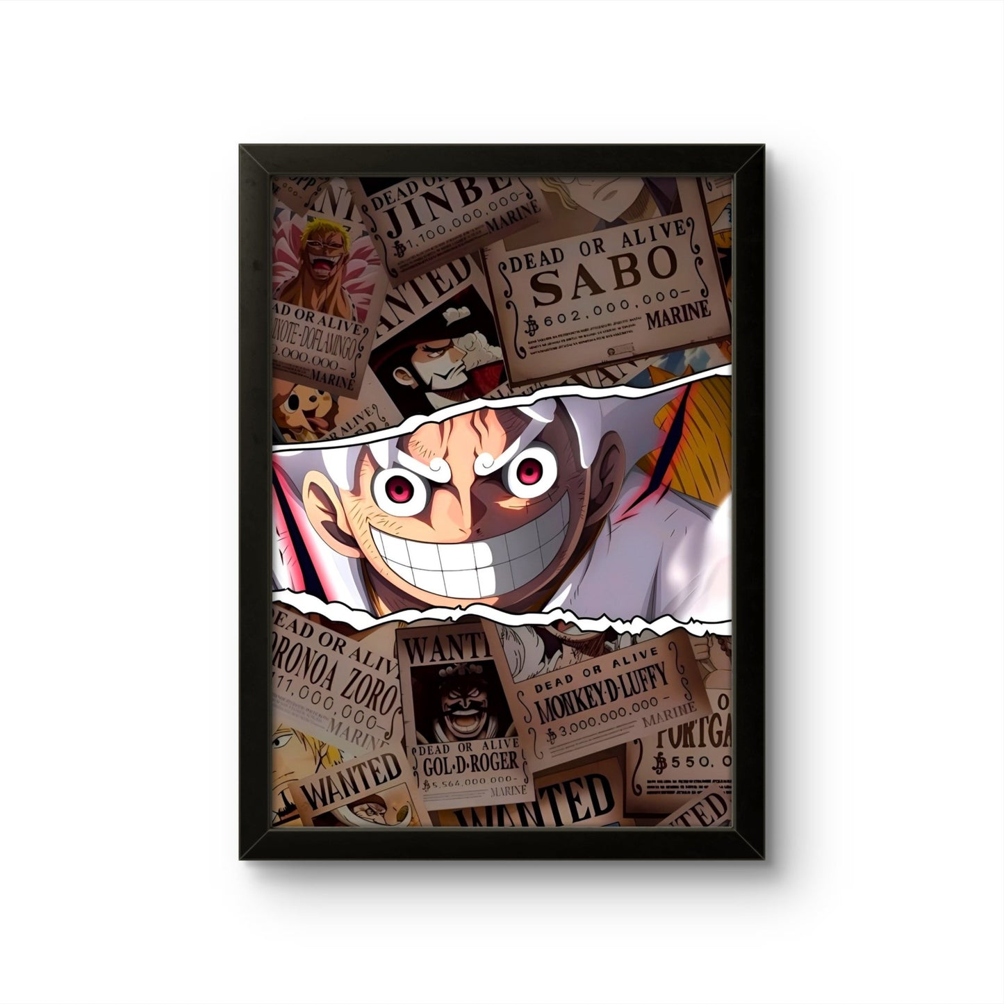 One Piece - Sabo WANTED - Anime Photo Frame - Art Drift