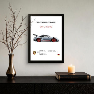 Porsche 911 - Car Photo Frame - Art Drift