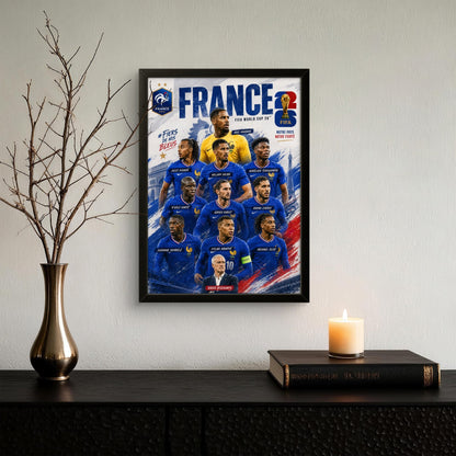 Pride of France- Football Photo Frame - Art Drift