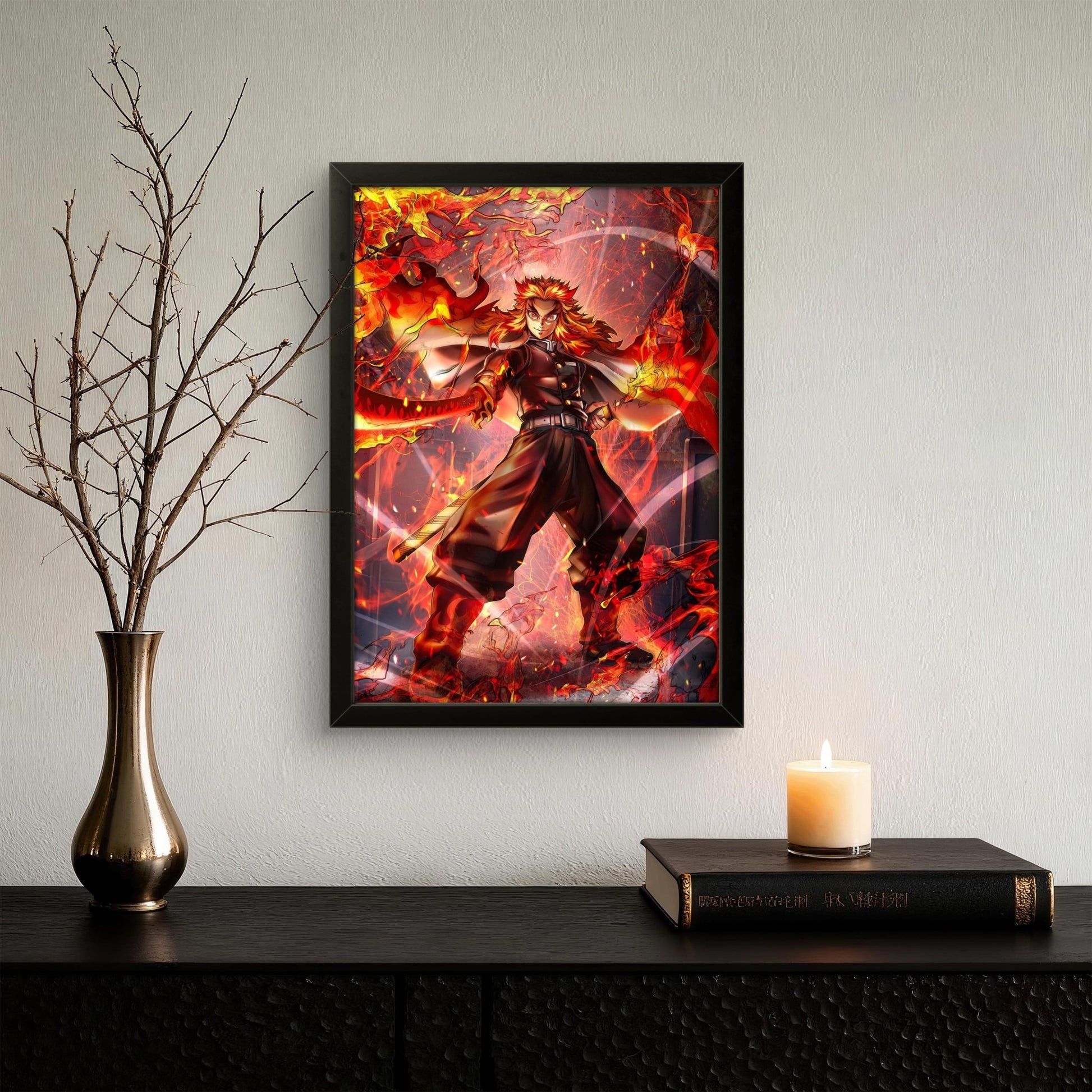 Rengoku Kyojuro - Demon Slayer - Anime Photo Frame - Art Drift