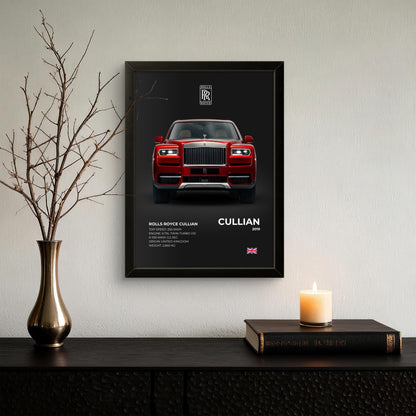 Rolls Royce Cullian - Car Photo Frame - Art Drift
