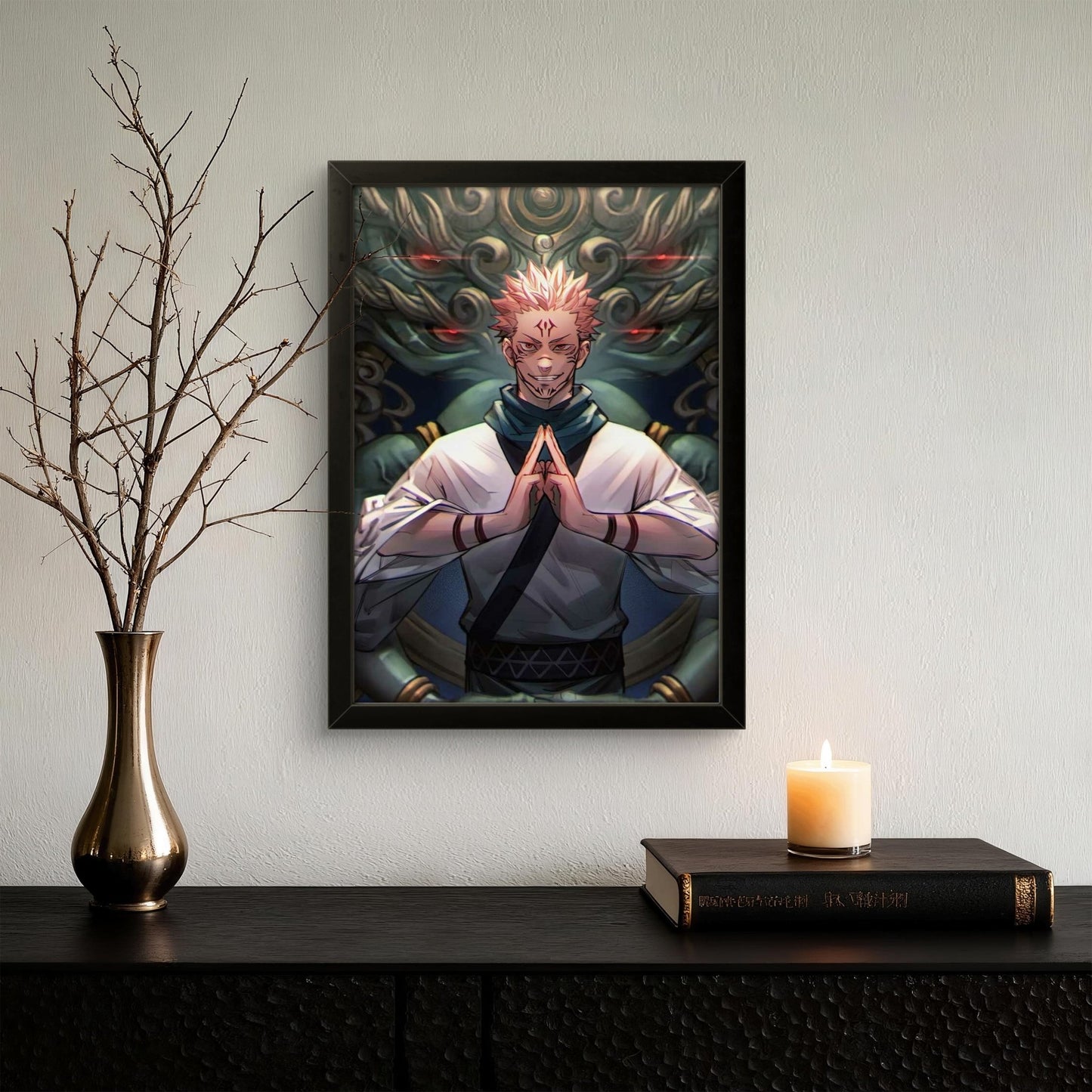 Ryomen Sukuna - Anime Photo Frame - Art Drift