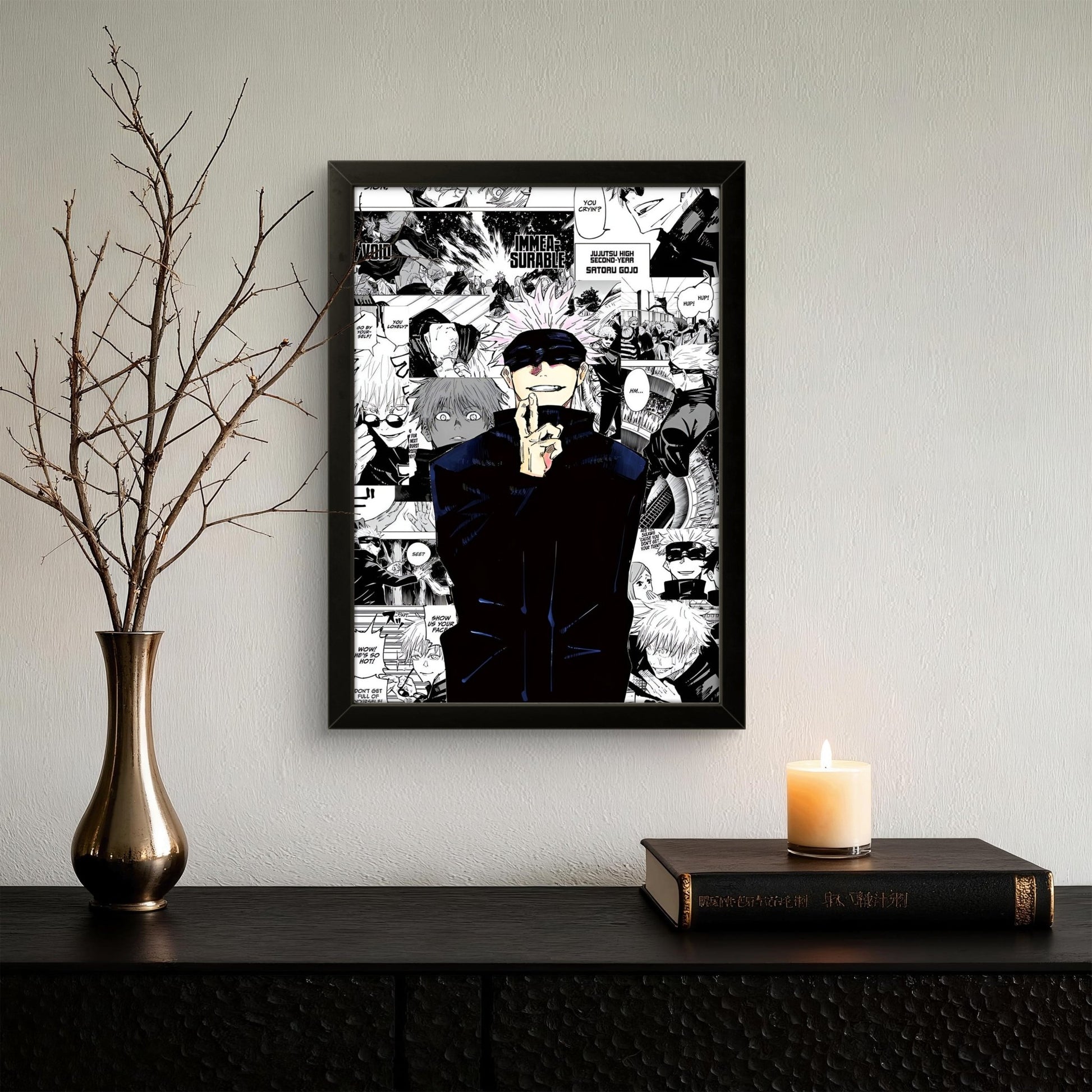 Satoru Gojo - Anime Photo Frame - Art Drift