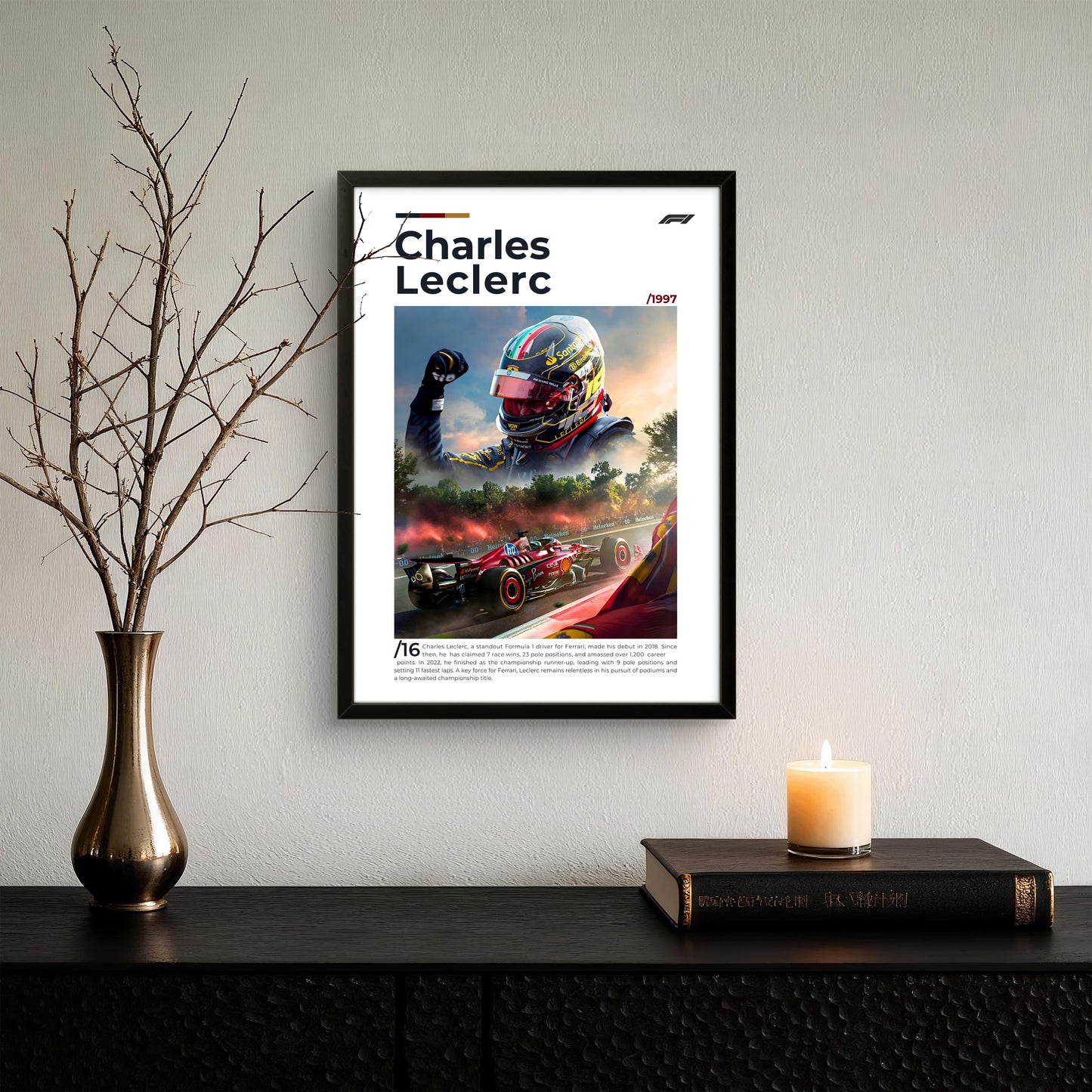 Charles Leclerc - F1 Photo Frame
