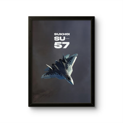 SU 57 Stealth - Military Photo Frame - Art Drift