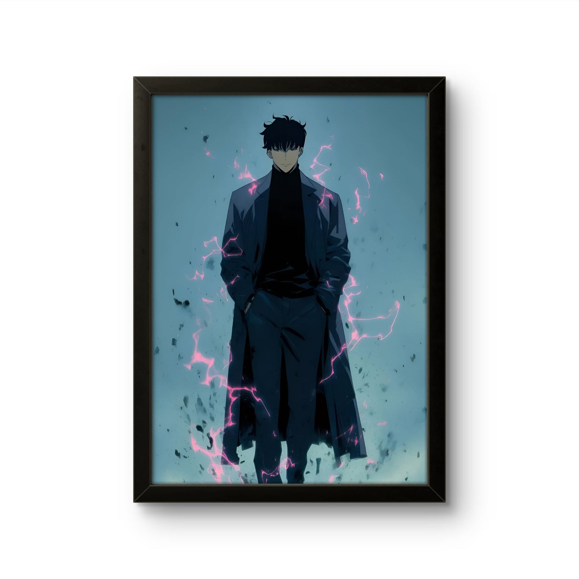 Sung Jinwoo - Solo Leveling - Anime Photo Frame - Art Drift
