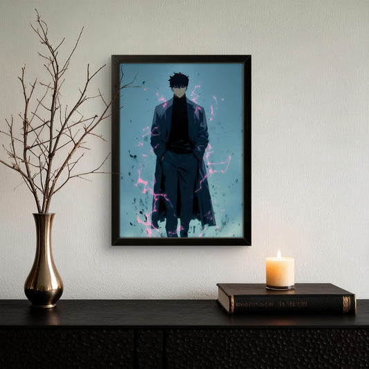 Sung Jinwoo - Solo Leveling - Anime Photo Frame - Art Drift
