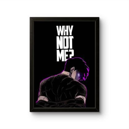 Sung Jinwoo - Solo Leveling - Motivation Photo Frame - Art Drift