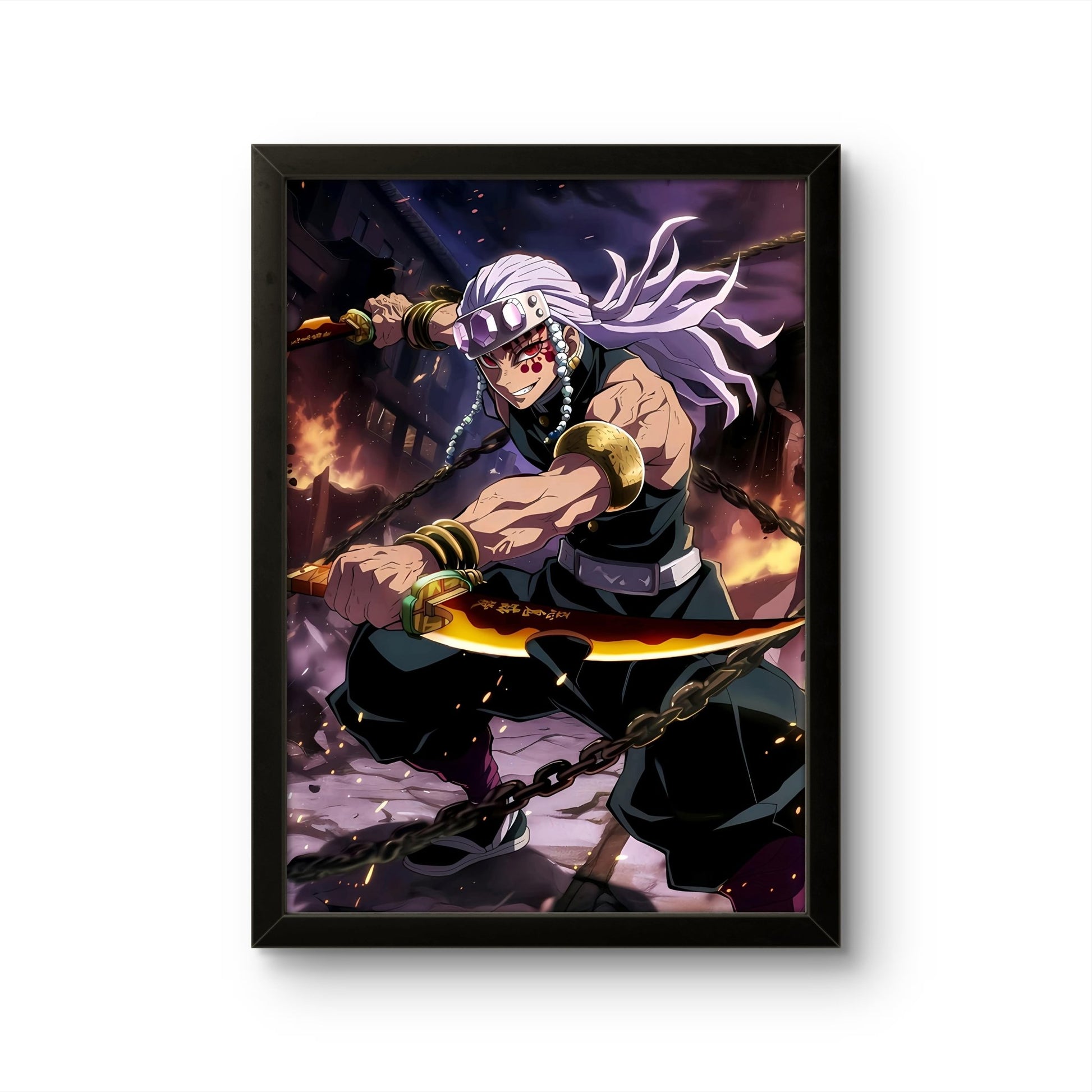Tengen Uzui - Demon Slayer - Anime Photo Frame - Art Drift
