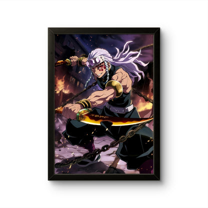 Tengen Uzui - Demon Slayer - Anime Photo Frame - Art Drift