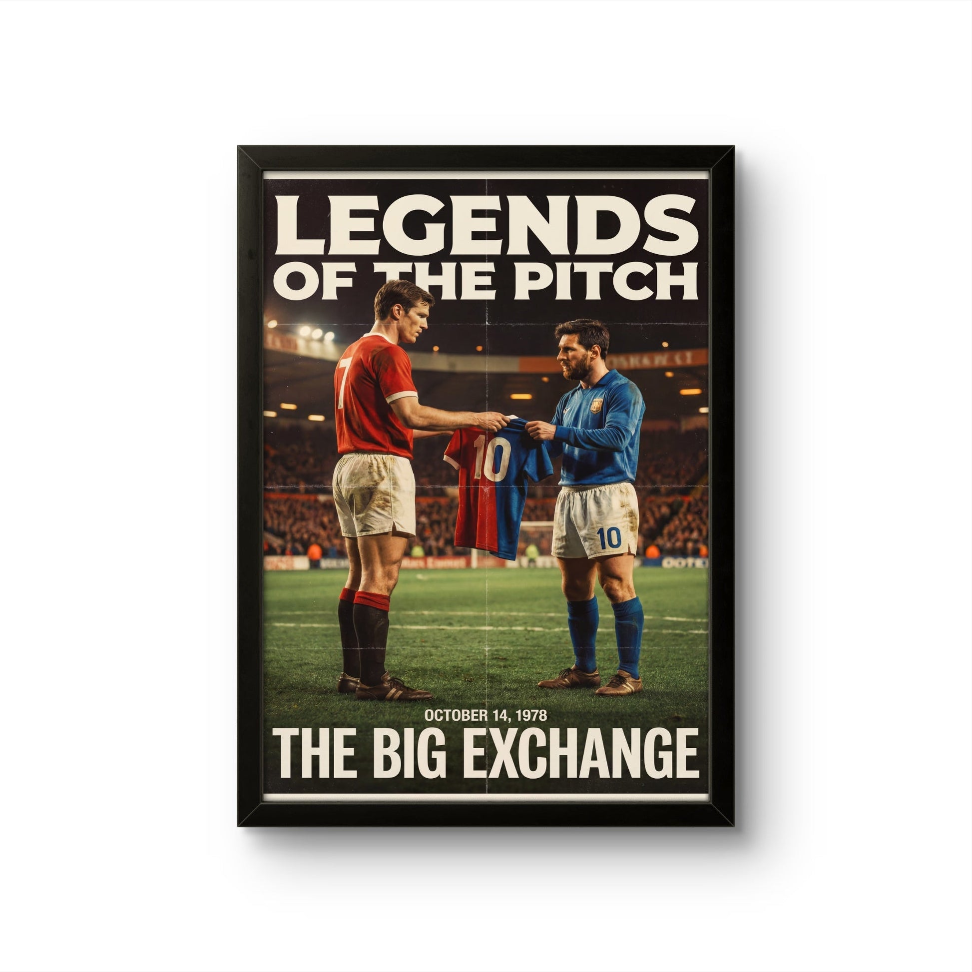 The Big Exchangel- Football Photo Frame - Art Drift