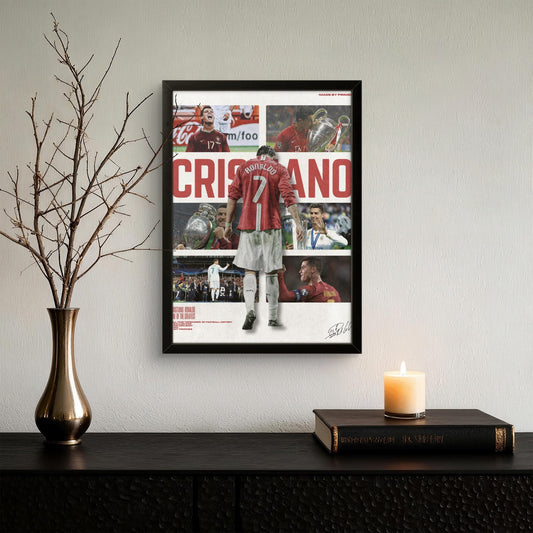 The Legacy of CR7- Football Photo Frame - Art Drift