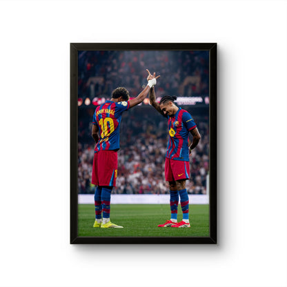 The Rise of Barça - Football Photo Frame - Art Drift