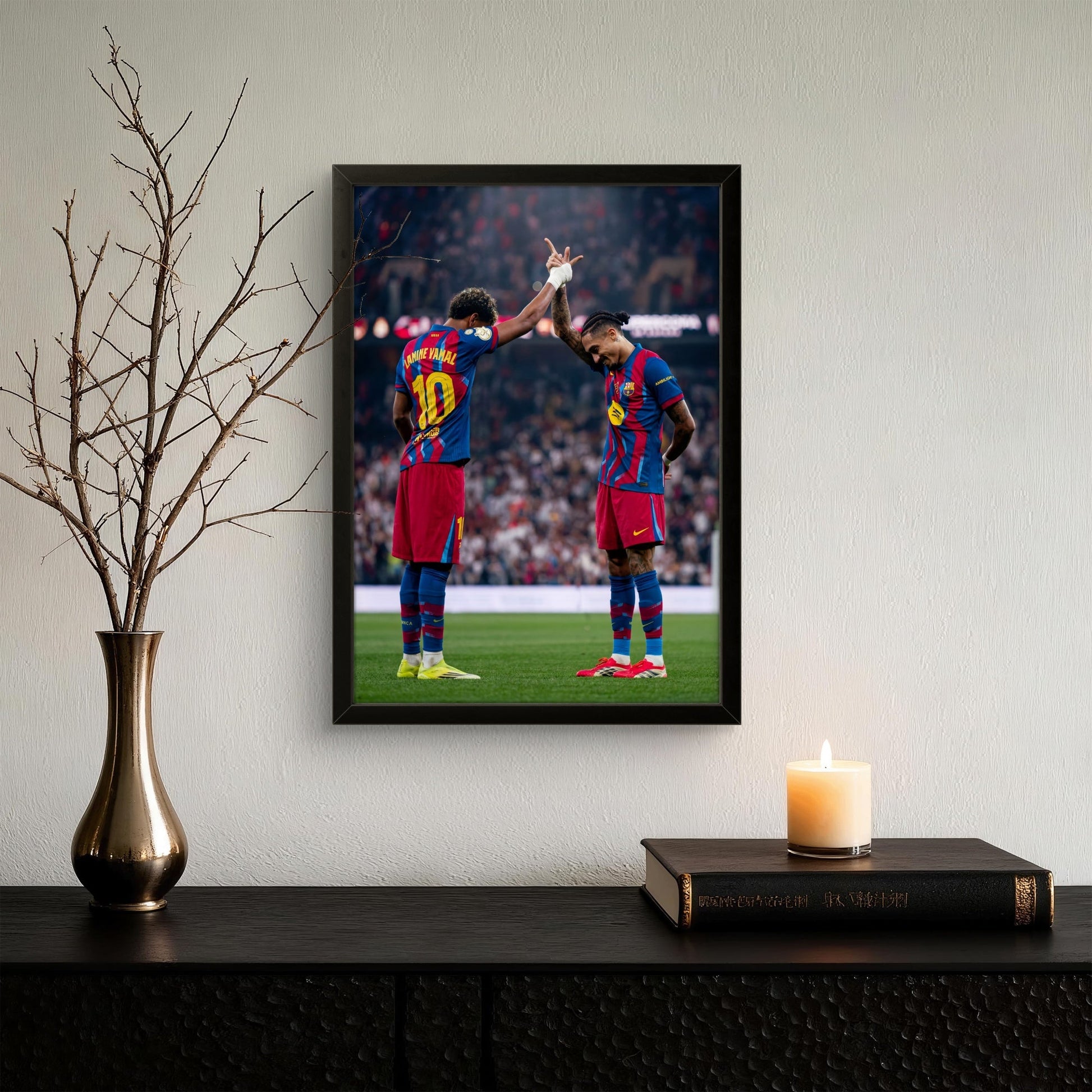 The Rise of Barça - Football Photo Frame - Art Drift