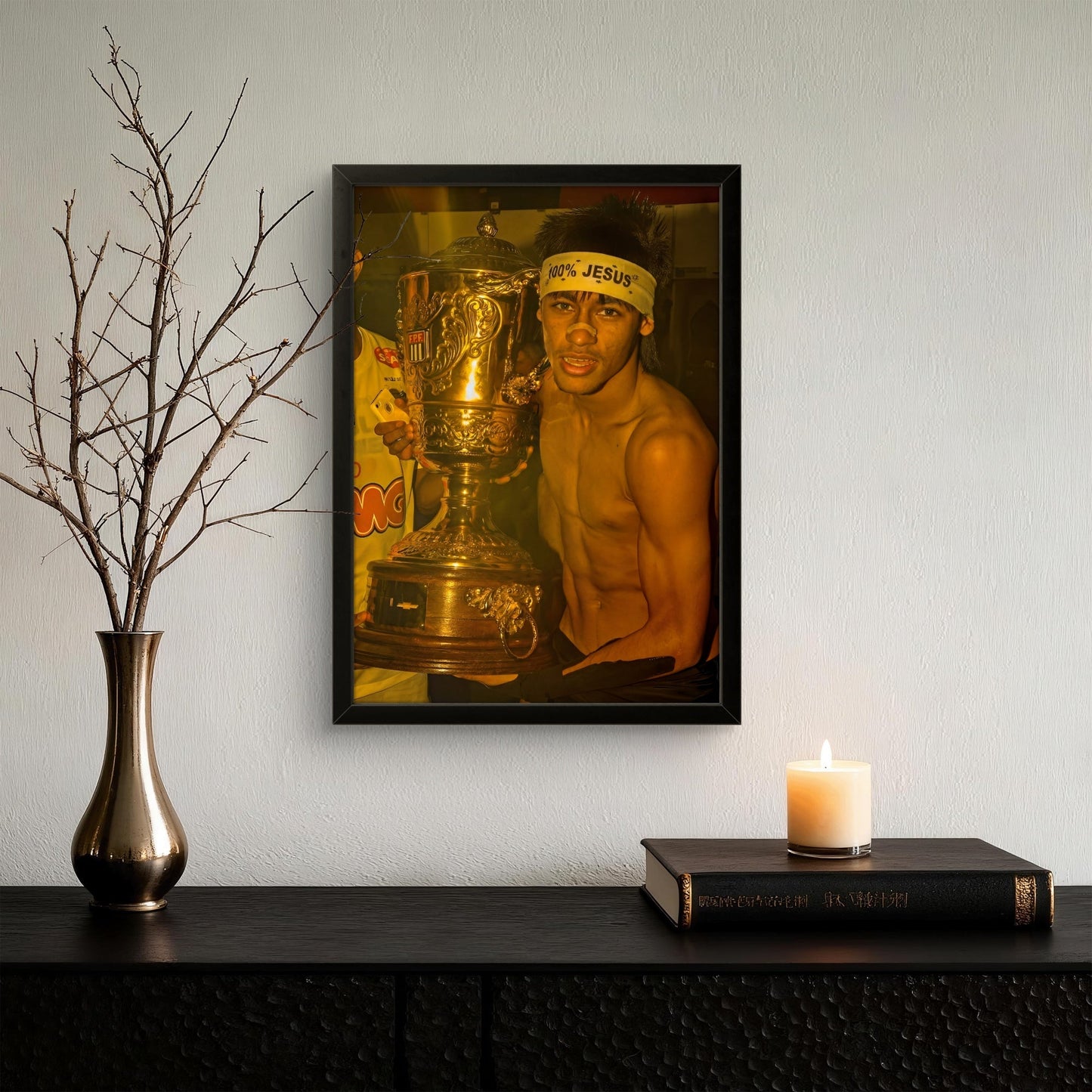 The Rise of Neymar Jr.- Football Photo Frame - Art Drift