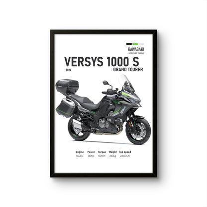 Versys 1000 S - Bike Photo Frame - Art Drift