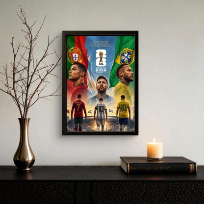 When Legends Rise- Football Photo Frame - Art Drift