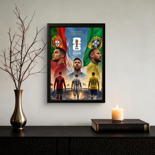 When Legends Rise- Football Photo Frame - Art Drift