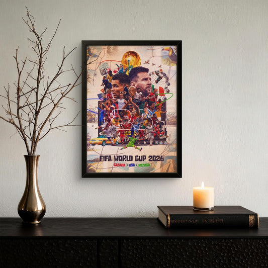World Cup Legacy - Football Photo Frame - Art Drift