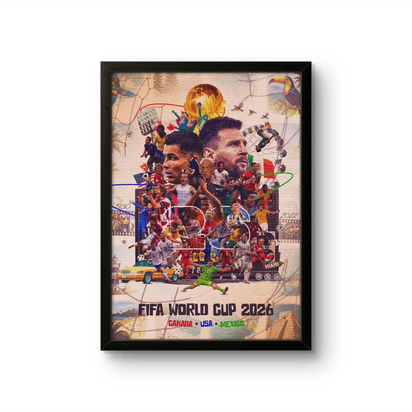 World Cup Legacy - Football Photo Frame - Art Drift