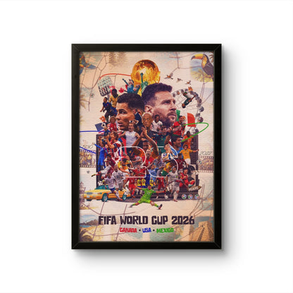 World Cup Legacy - Football Photo Frame - Art Drift